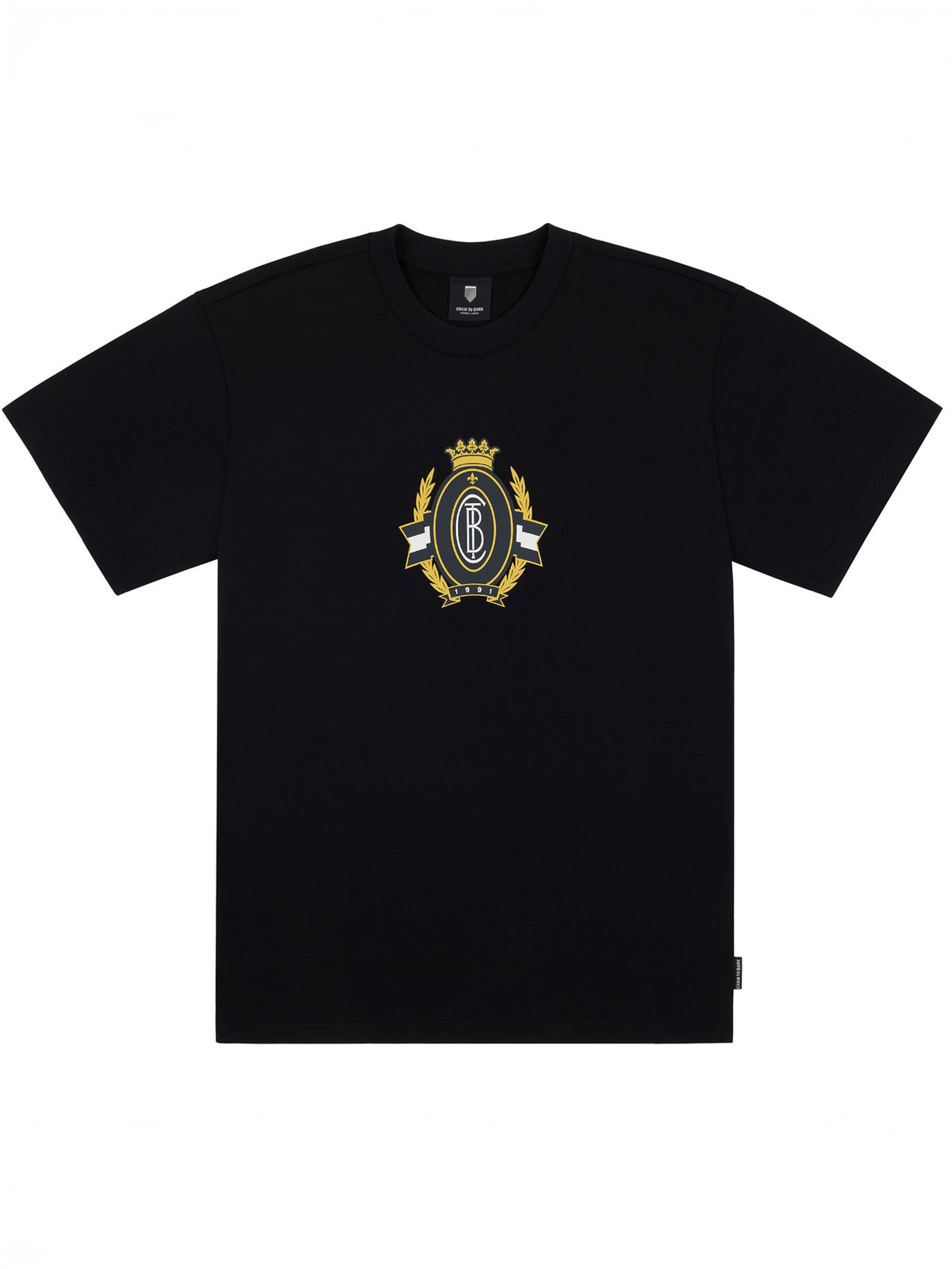 CORONA LAUREA T-SHIRT | BLACK