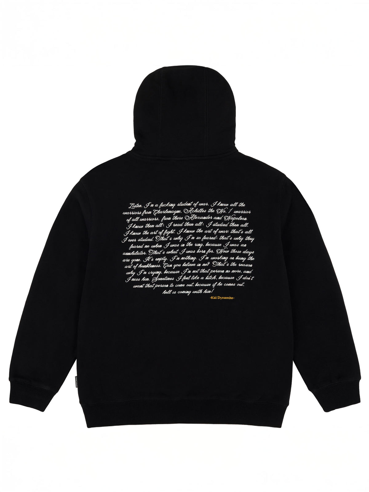 KID DYNAMITE HOOD | BLACK