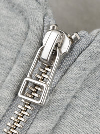 CORONA LAUREA ZIP HOOD | HEATHER GREY