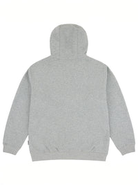 CORONA LAUREA ZIP HOOD | HEATHER GREY