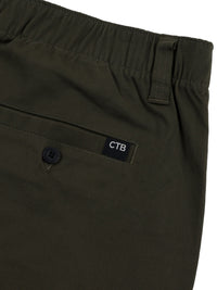 CUT CLEAN CHINO | OLIVE