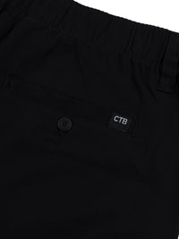 CUT CLEAN CHINO | BLACK