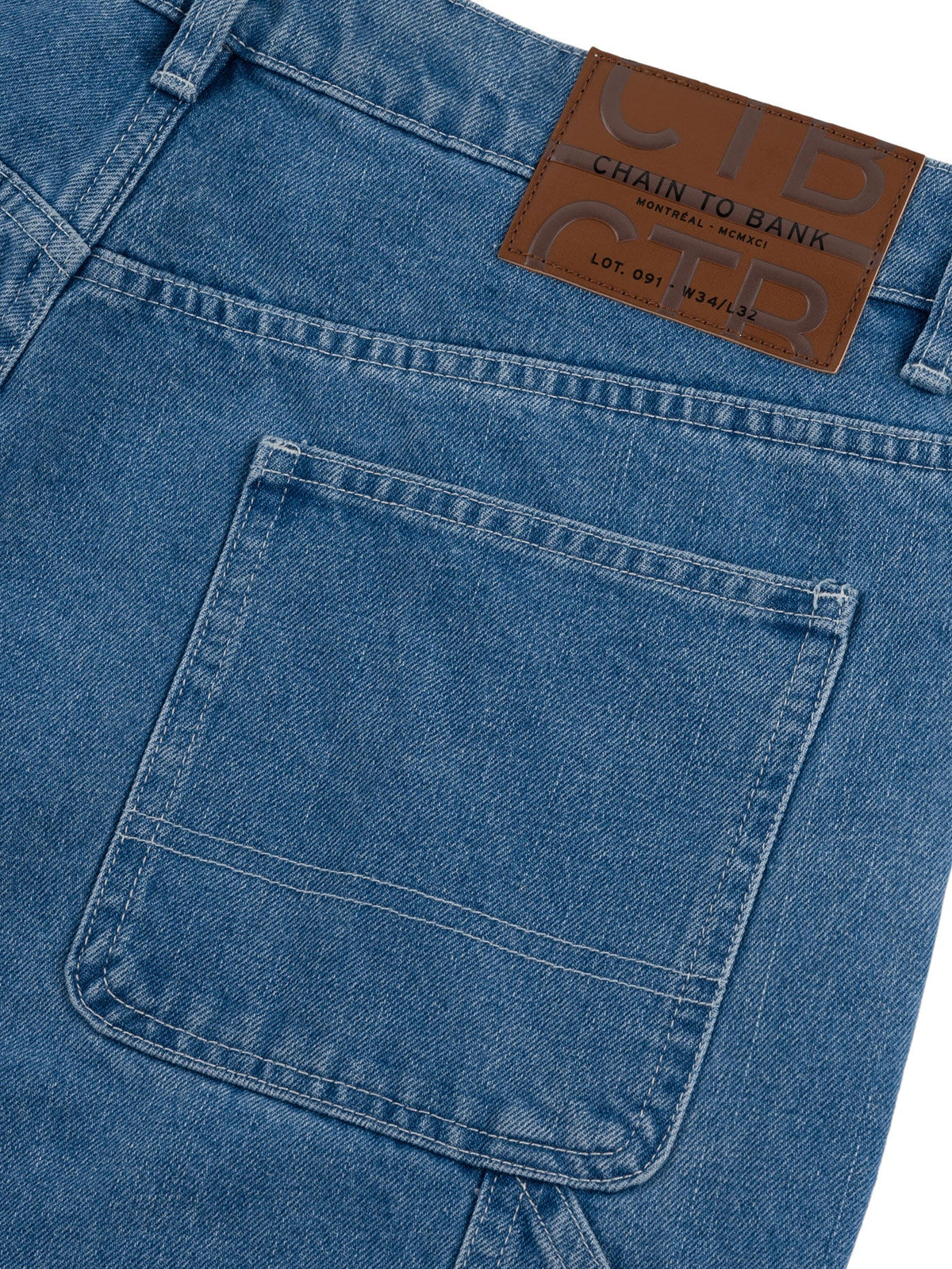 PUT IN THE WORK DENIM | LIGHT STONE WASH