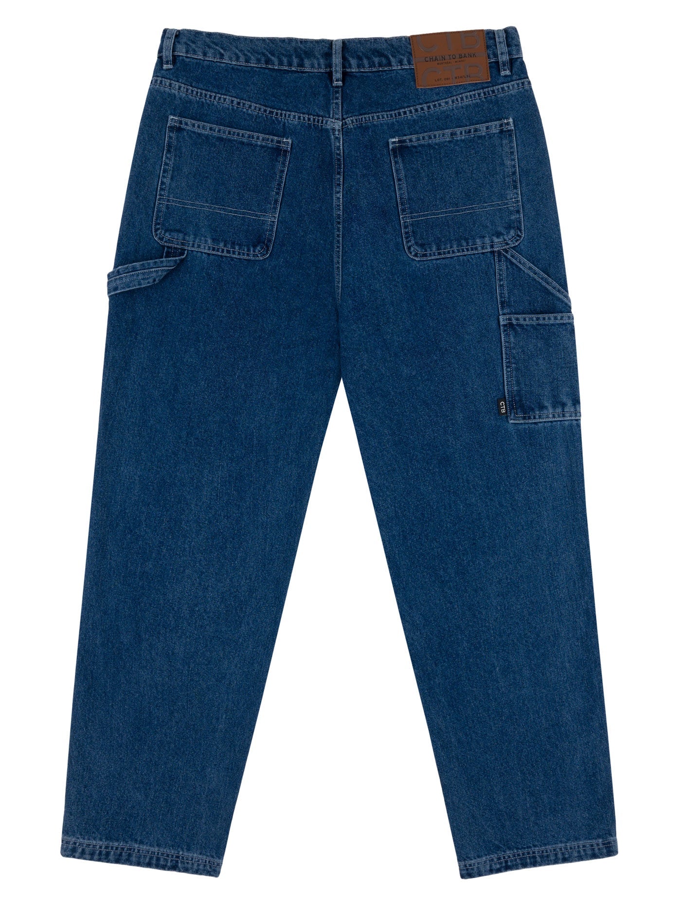 【BAON】Link stitch cut denim pants TWEE Bo Boot Cut Denim Pants | Bootcut for Women | KOODING