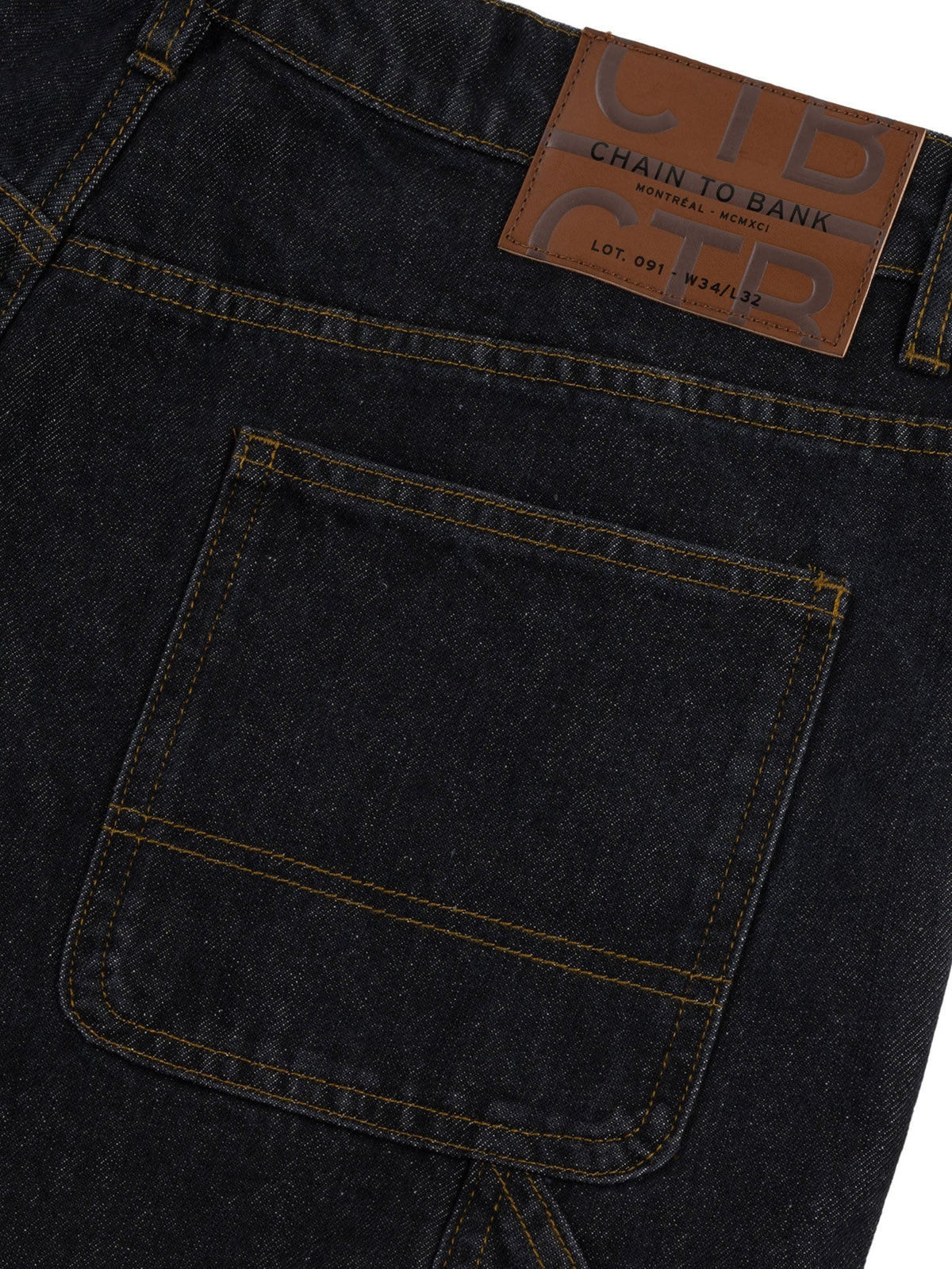 PUT IN THE WORK DENIM | BLACK