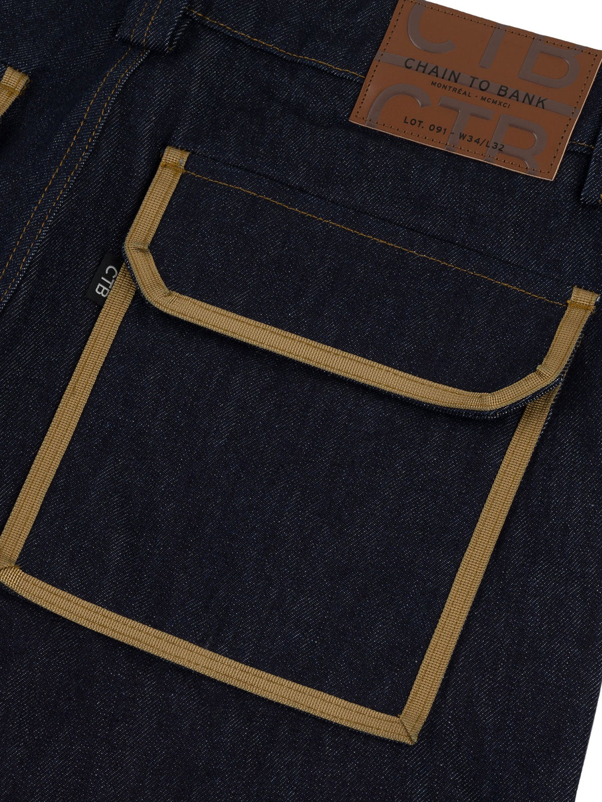 GOLDEN ERA TRIBUTE DENIM | HEAVY RAW INDIGO DENIM 