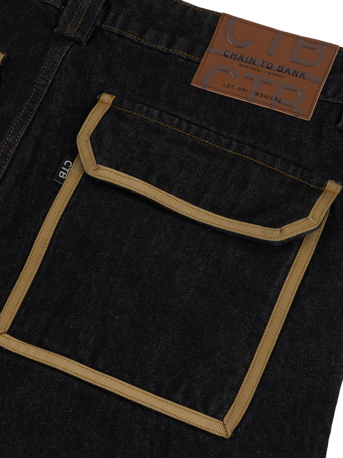 GOLDEN ERA TRIBUTE DENIM | WASHED BLACK DENIM