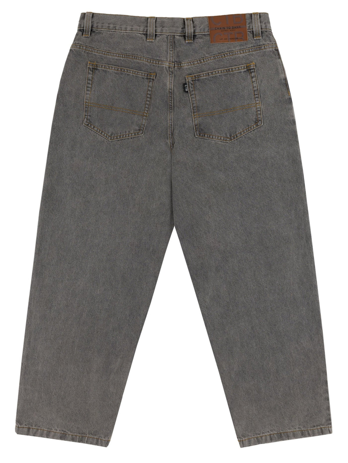 BILLIONS BAGGY FIT DENIM | FADED GREY DENIM