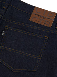 MILLIONS FIT ROOMY DENIM  | RAW INDIGO