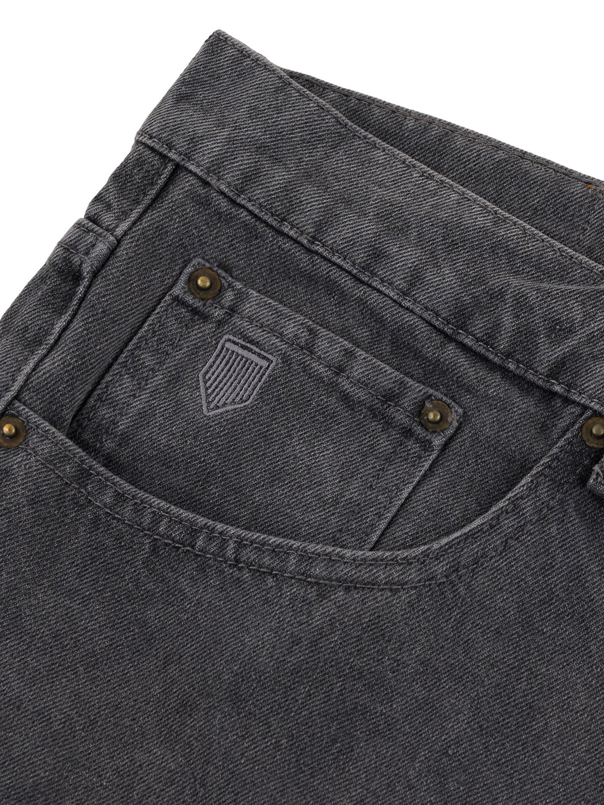 MILLIONS FIT ROOMY DENIM  | FADED GREY DENIM