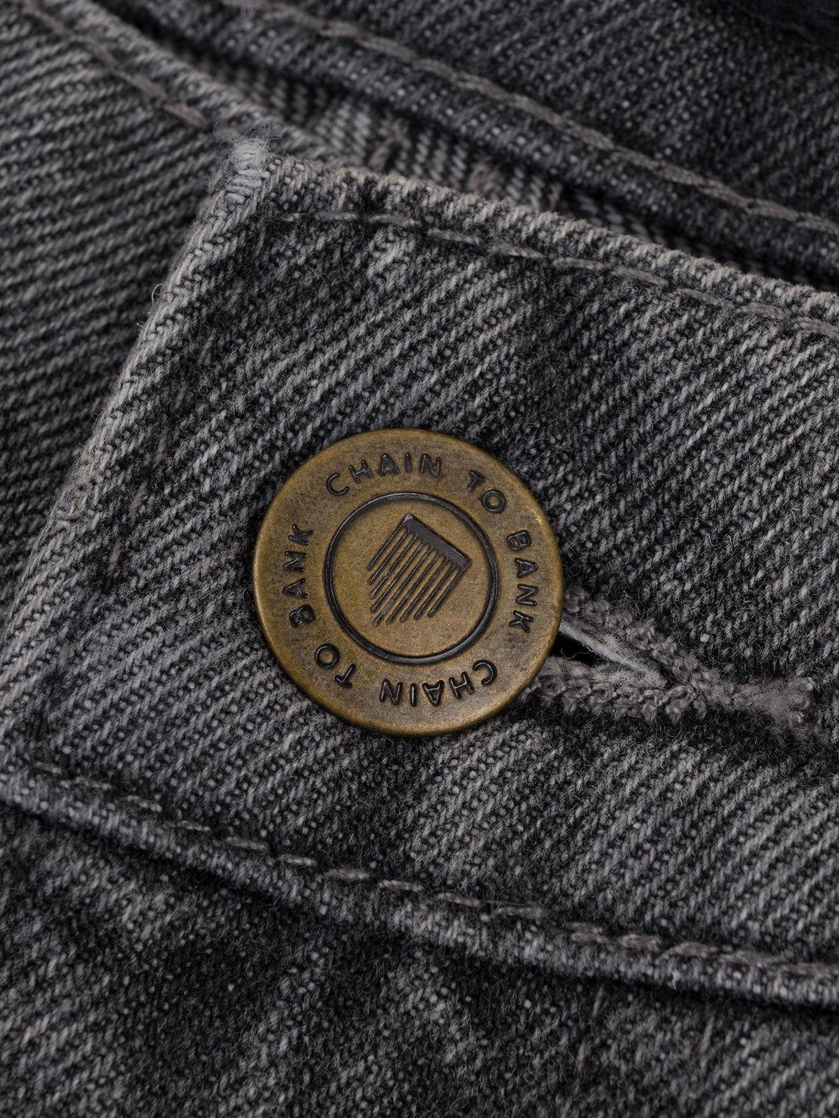 MILLIONS FIT ROOMY DENIM  | FADED GREY DENIM