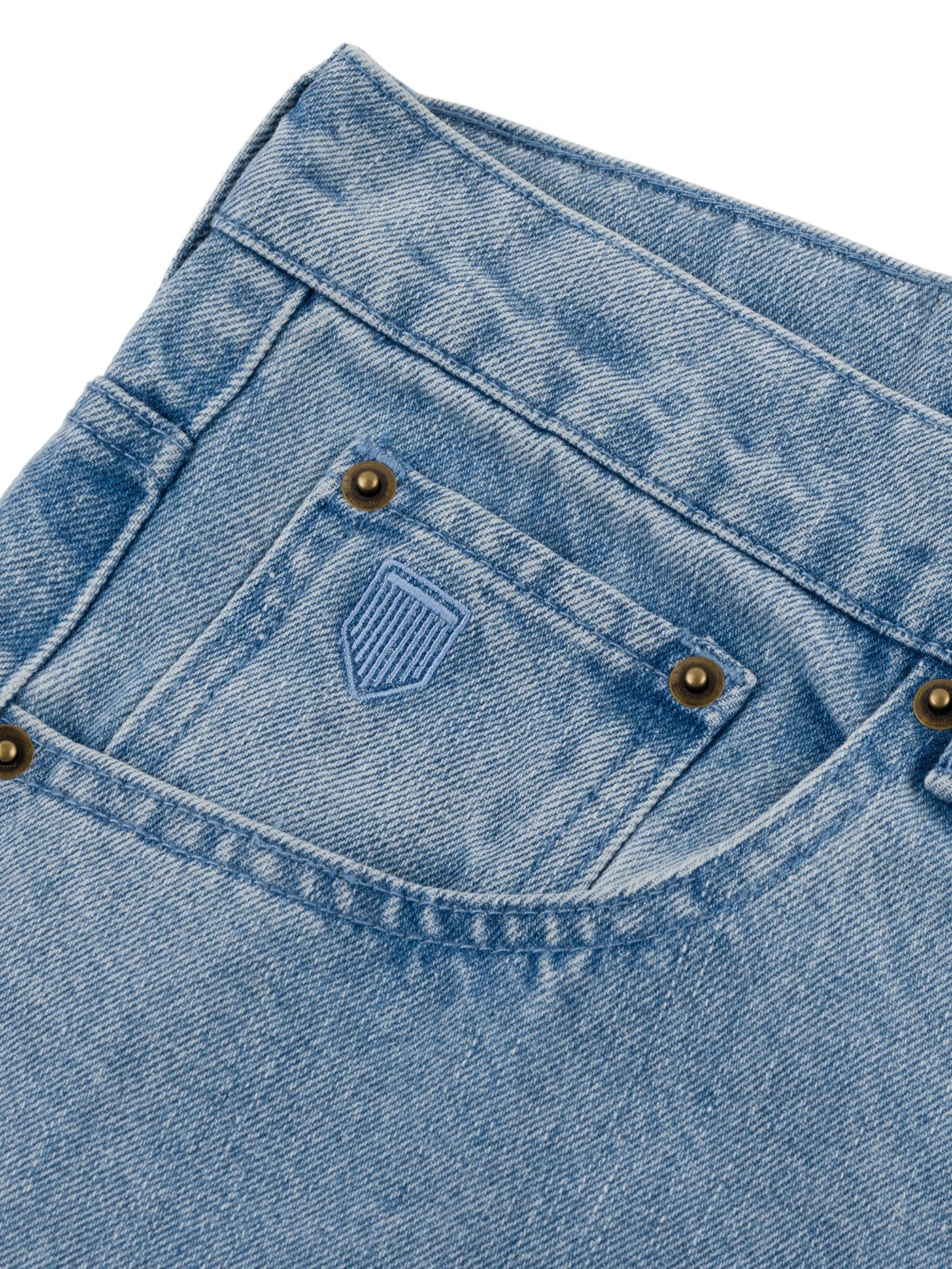 【KOOLOSET】Million Loose Washed Denim MILLIONS FIT ROOMY DENIM | CHAIN TO BANK