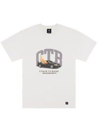 BENZ OF FIRE T-SHIRT | WHITE