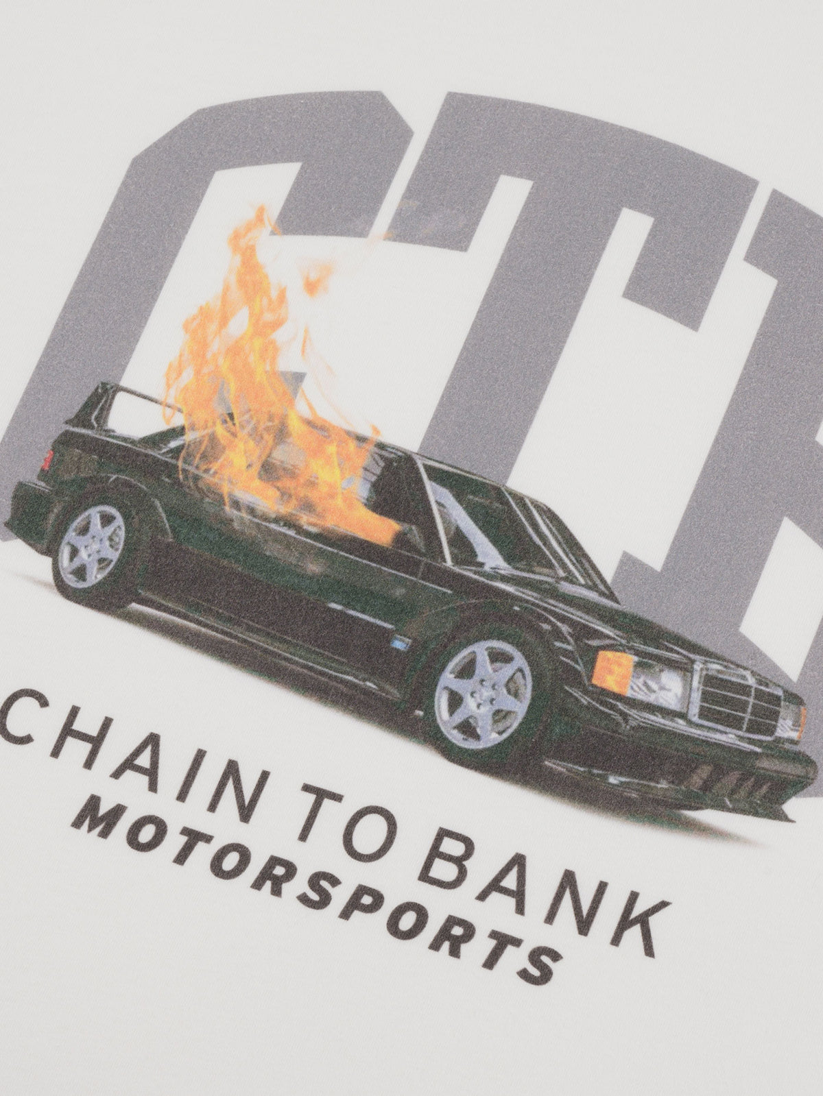 BENZ OF FIRE T-SHIRT | WHITE