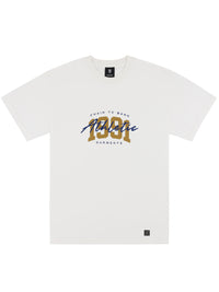 ATHLETE OF THE YEAR T-SHIRT | WHITE & GOLD