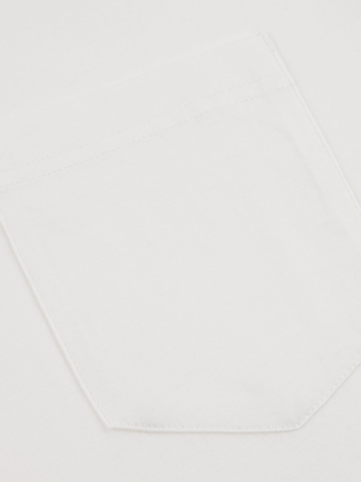 CLASSIC STAPLE POCKET T/S | WHITE