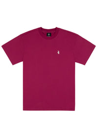 CLASSIC STAPLE T/S | BURGUNDY