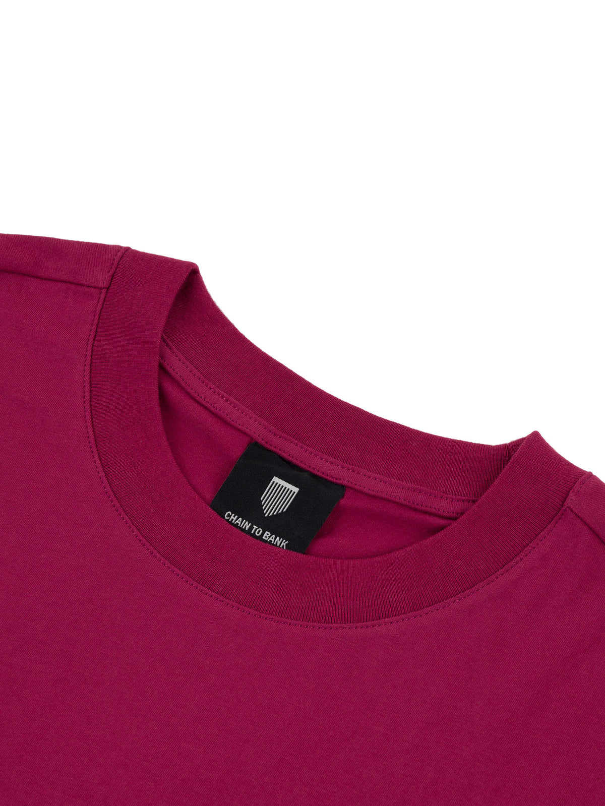 CLASSIC STAPLE T/S | BURGUNDY