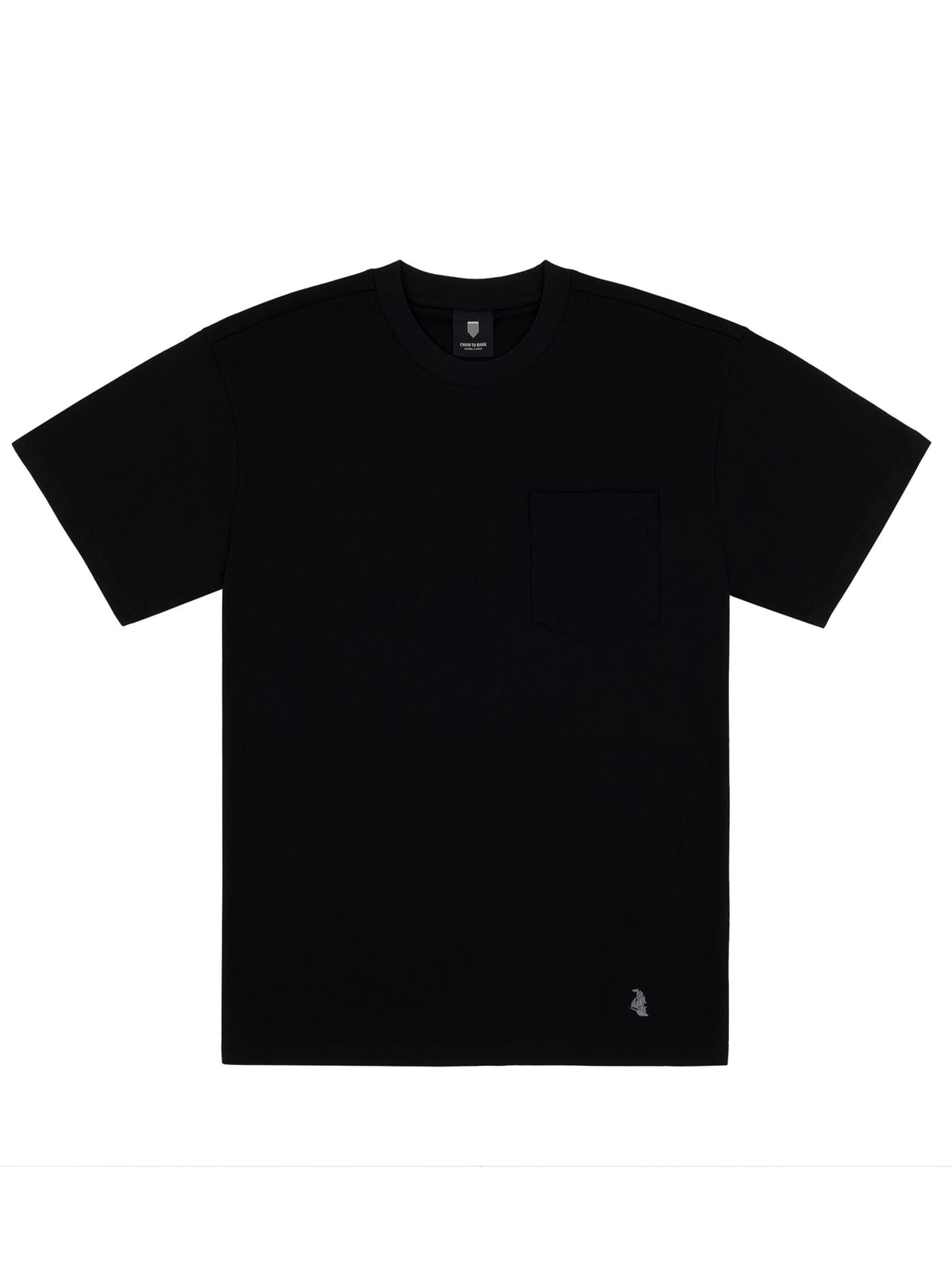 CLASSIC STAPLE POCKET T/S | BLACK