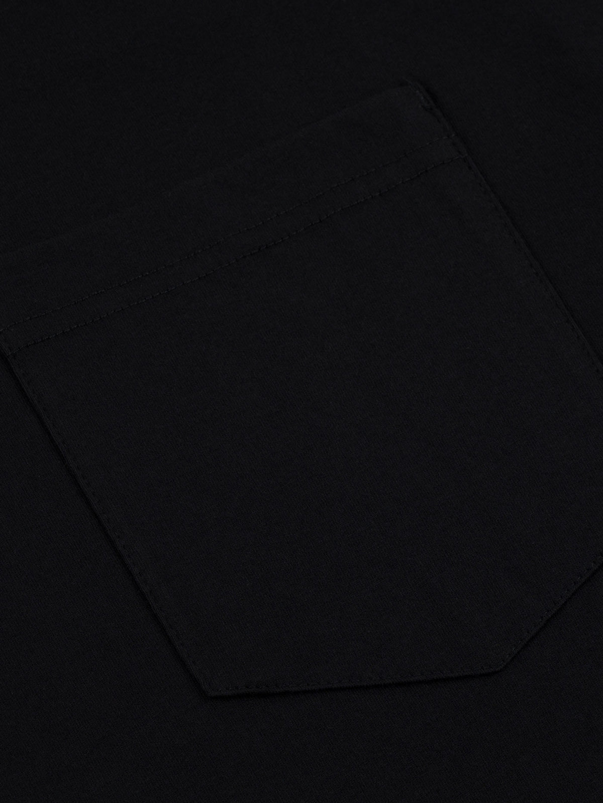 CLASSIC STAPLE POCKET T/S | BLACK