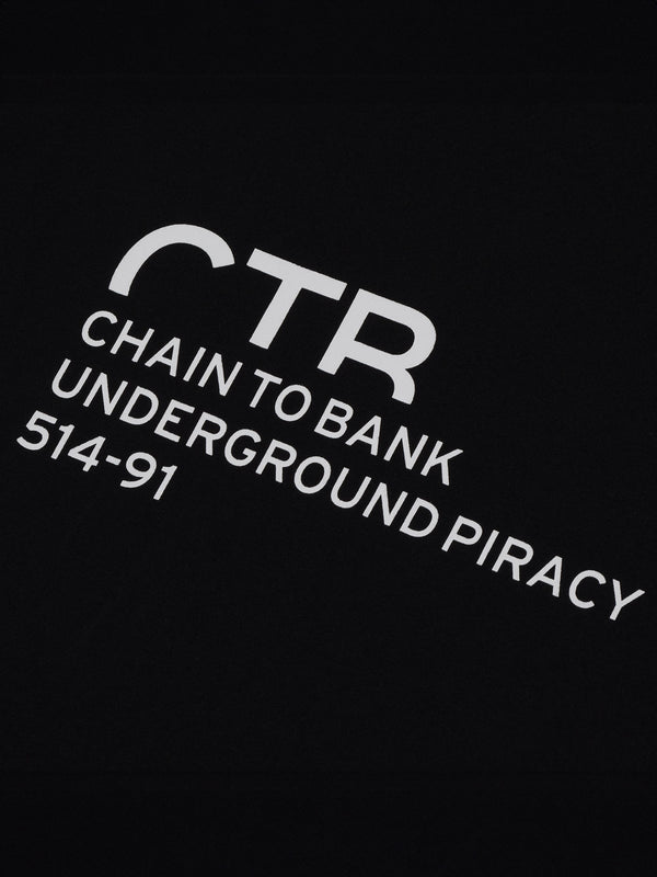 UNDERGROUND PIRACY T-SHIRT | BLACK