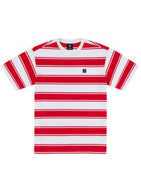 STRIFE STRIPE ELEVATED T/S | RED