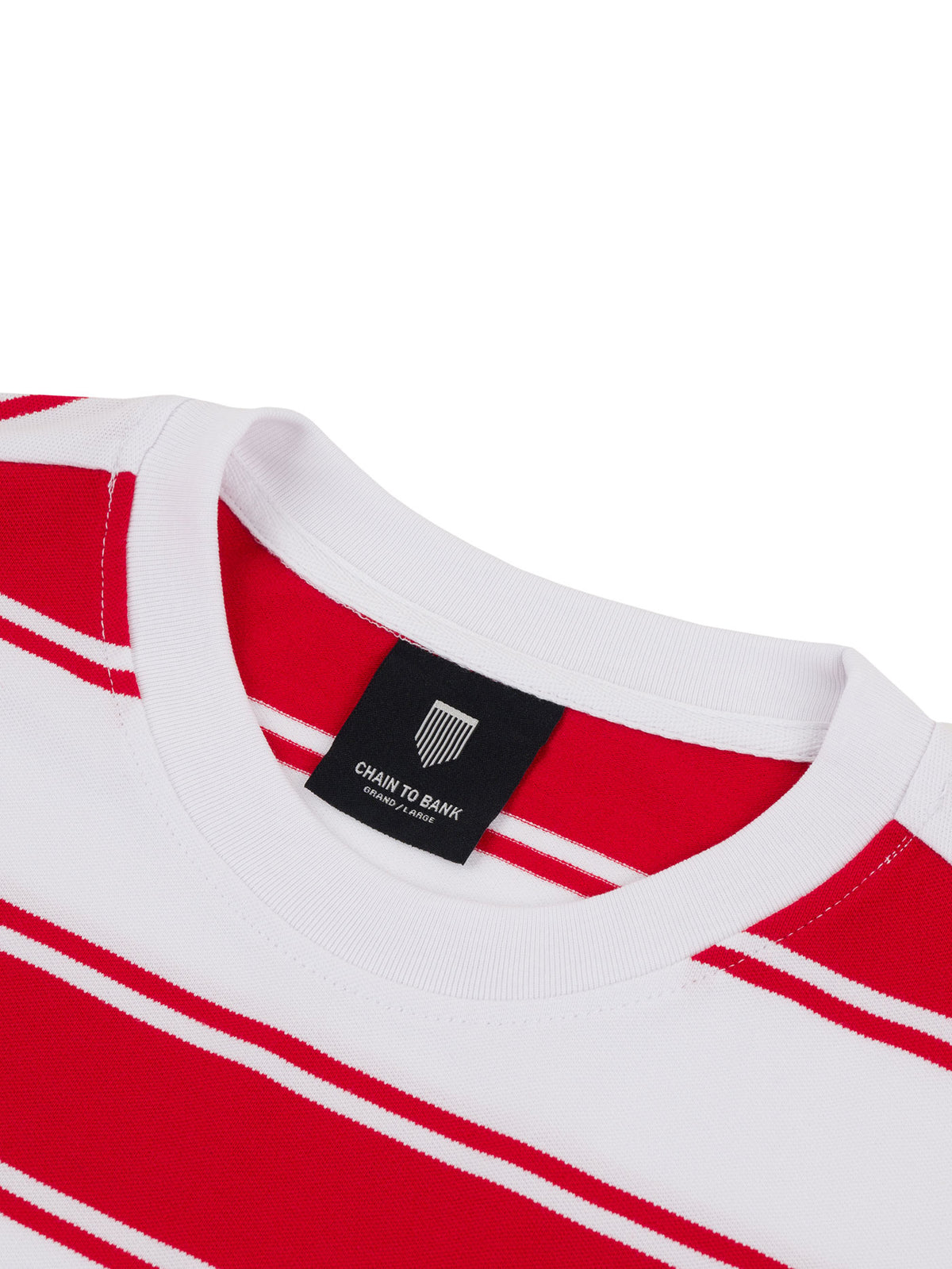 STRIFE STRIPE ELEVATED T/S | RED