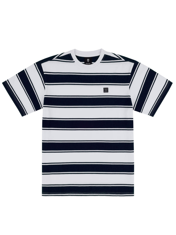 STRIFE STRIPE ELEVATED T/S | NAVY