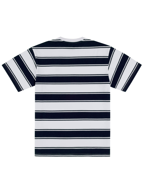 STRIFE STRIPE ELEVATED T/S | NAVY