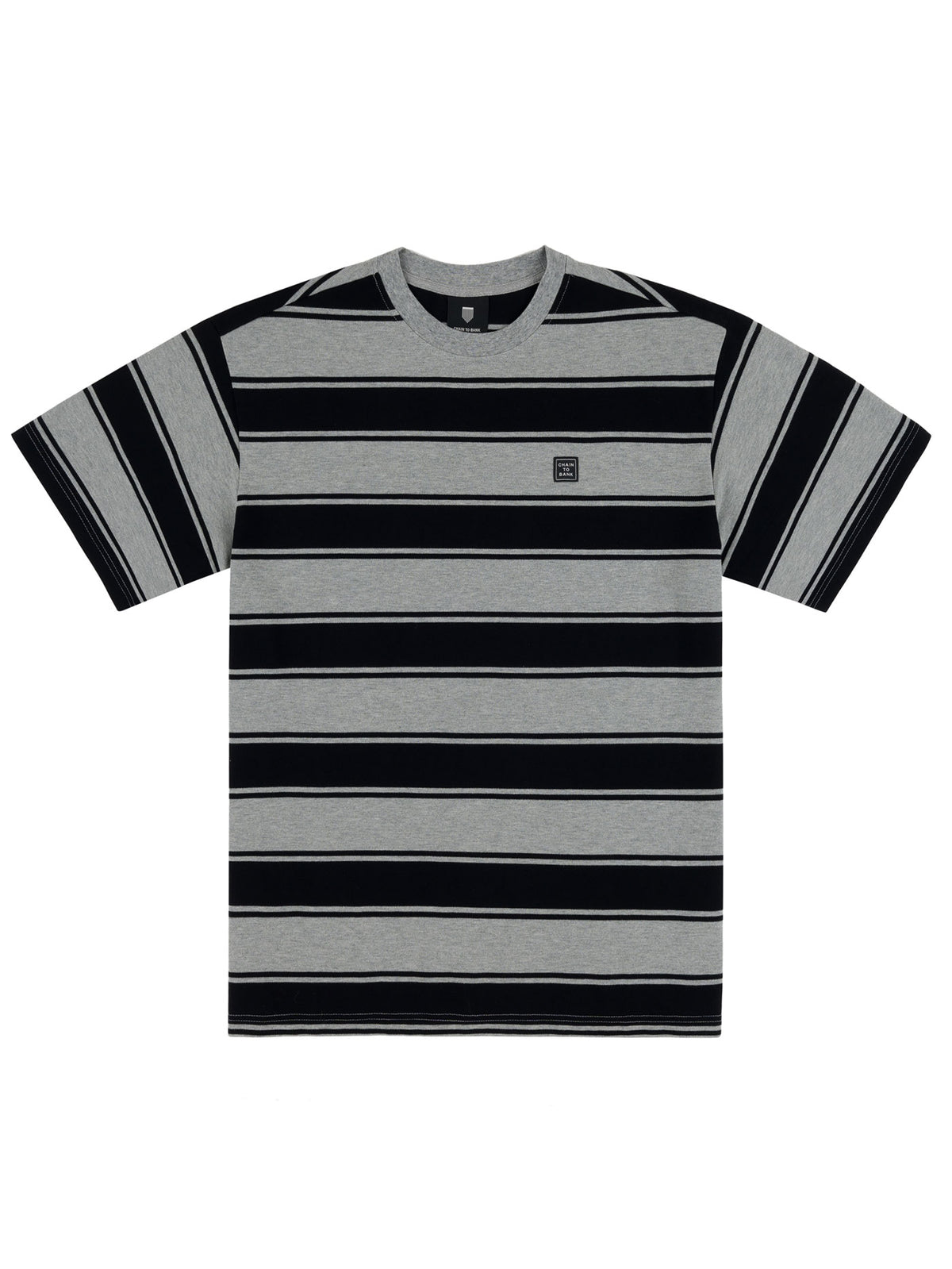 STRIFE STRIPE ELEVATED T/S | BLACK