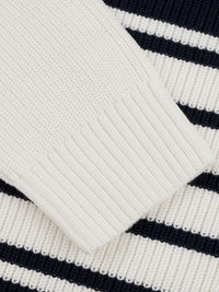 LINED UP KNIT | WHITE