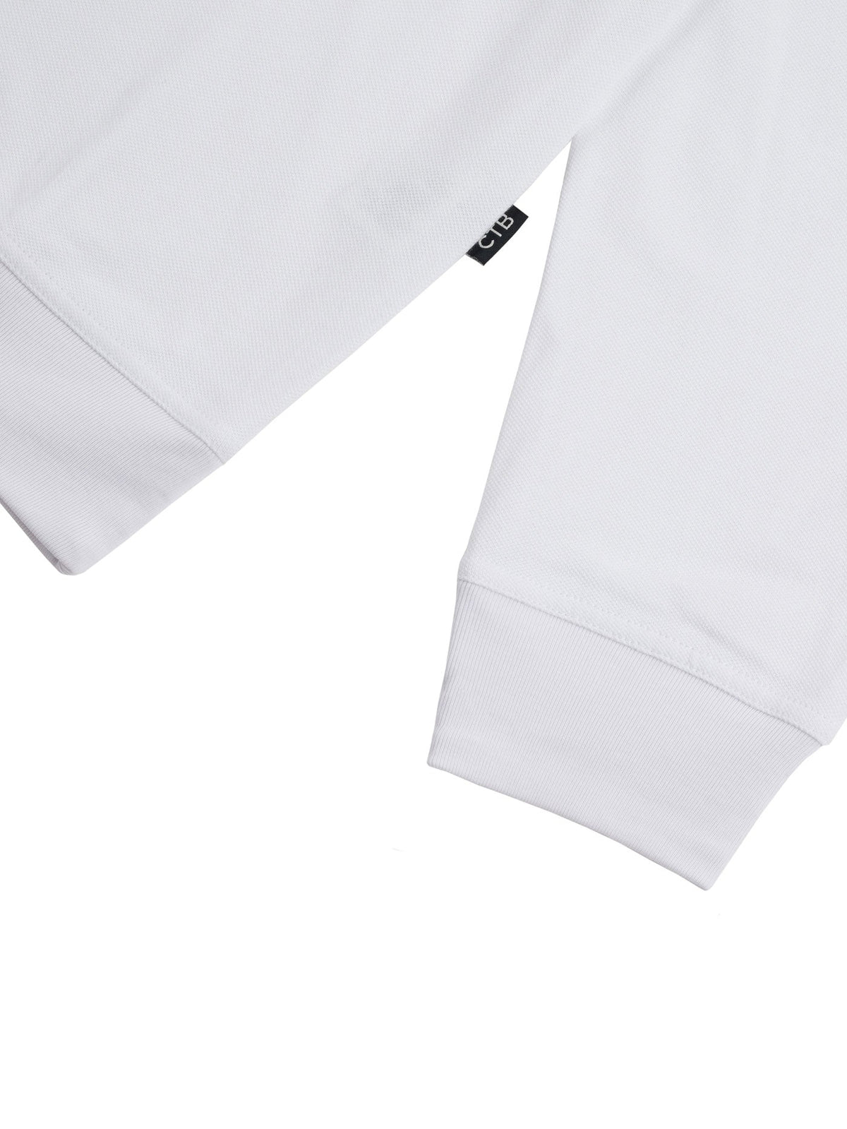 SOLID AF LONG SLEEVE CREW | WHITE