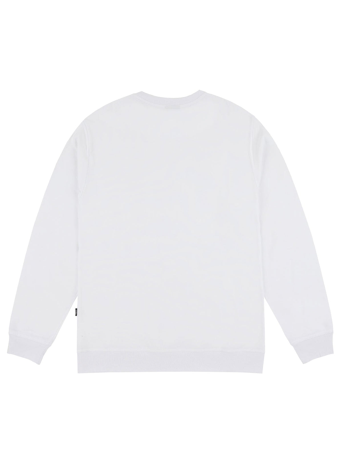 SOLID AF LONG SLEEVE CREW | WHITE