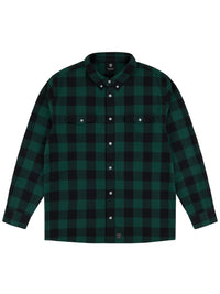 CANADIEN BACON FLANNEL | GREEN PLAID