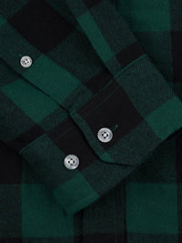 CANADIEN BACON FLANNEL | GREEN PLAID