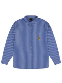 PREP SCHOOL BUTTON UP | BLUE STRIPES