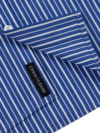 PREP SCHOOL BUTTON UP | BLUE STRIPES