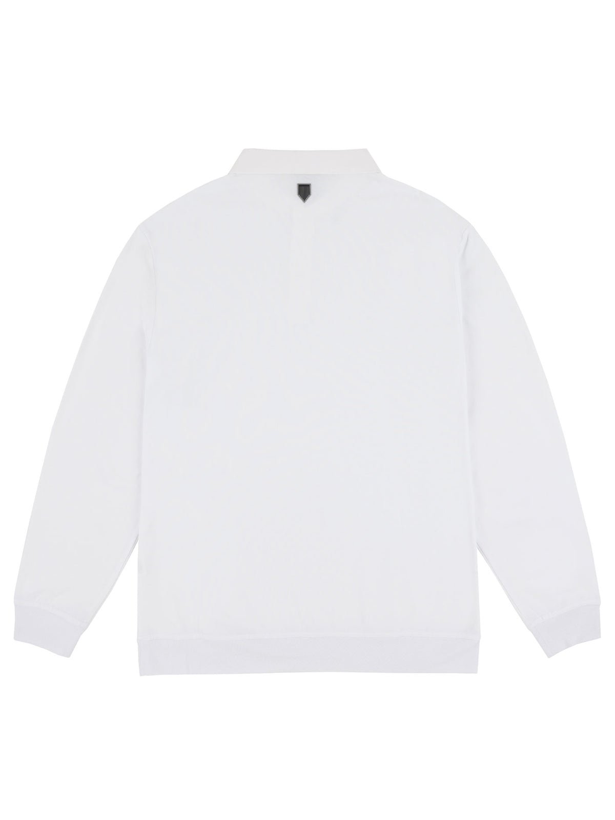 SOLID AF L/S POLO | WHITE