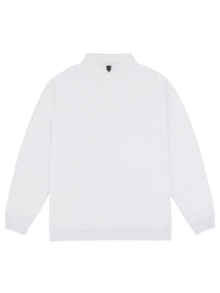 SOLID AF L/S POLO | WHITE