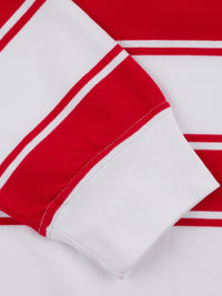 STRIFE STRIPE L/S CREW | RED