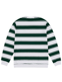 STRIFE STRIPE L/S CREW | GREEN