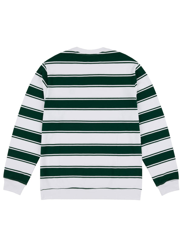 STRIFE STRIPE L/S CREW | GREEN