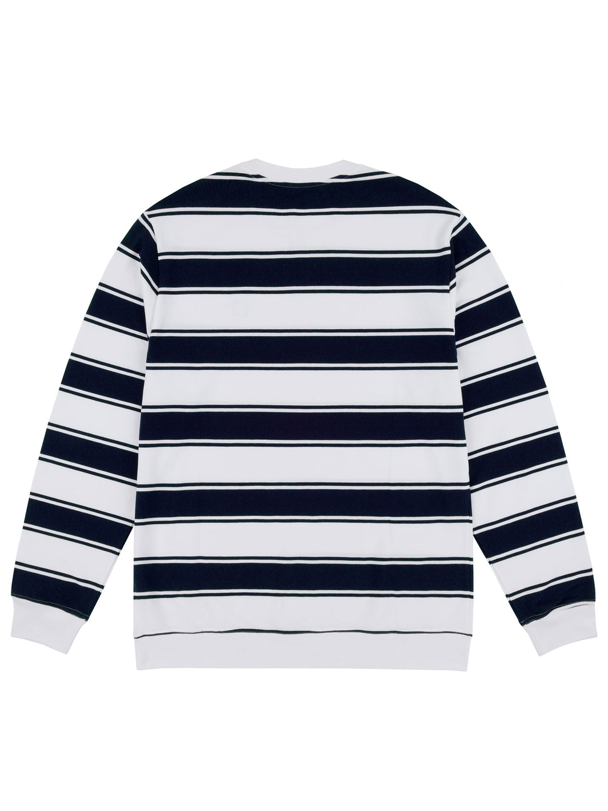 STRIFE STRIPE L/S CREW | NAVY