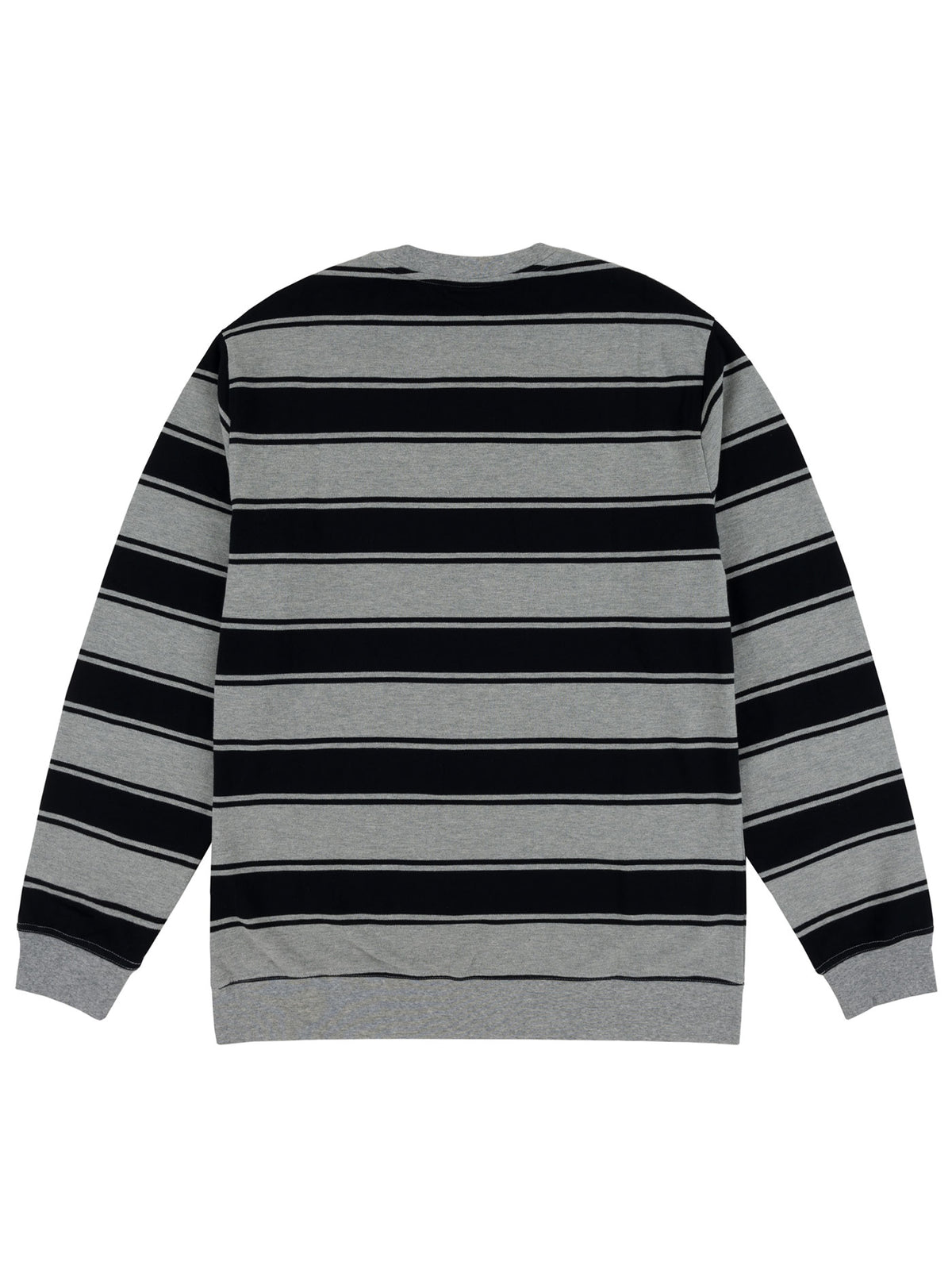 STRIFE STRIPE L/S CREW | BLACK