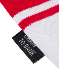 STRIFE STRIPE L/S POLO | RED