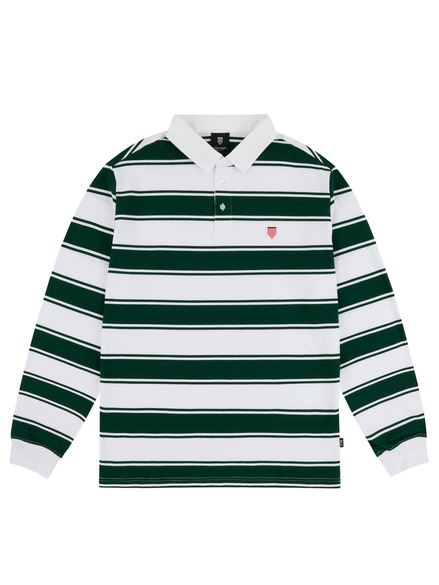 トップス MULTI STRIPE L/S POLO SHIRT STRIFE STRIPE L/S POLO | CHAIN TO BANK