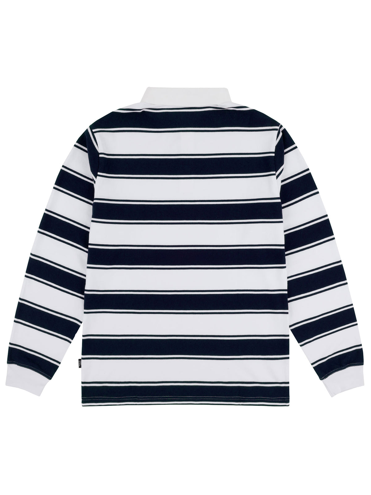 STRIFE STRIPE L/S POLO | NAVY