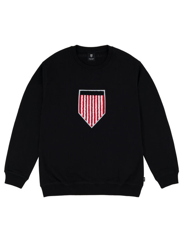 CLASSIC FT SHIELD LOGO CREW | BLACK