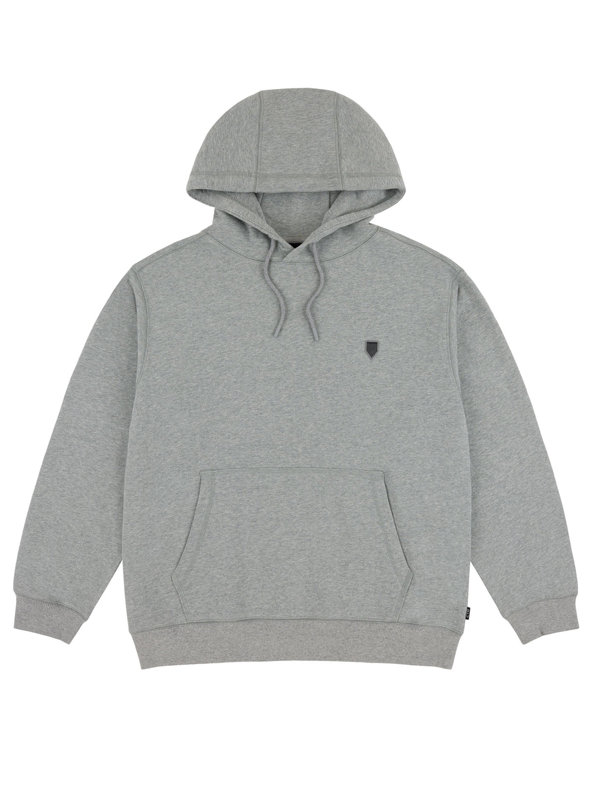CLASSIC FT SHIELD LOGO HOOD | HEATHER GREY