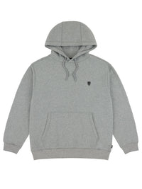 CLASSIC FT SHIELD LOGO HOOD | HEATHER GREY